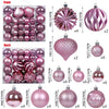 48‑Piece Hollow Christmas Ball Ornament Set – 4/6/8 cm Special‑Shape - Elf Express