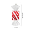 BIG Red & White Lollipop Candy Cane Tree Ornaments - Elf Express