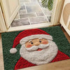 Christmas Plaid Welcome Door Mat – Waterproof Non‑Slip Entrance Rug - Elf Express