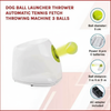 Automatic Dog Ball Launcher – Interactive with Adjustable Distance and 3 Tennis Balls