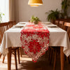 Christmas Embroidered Table Runner 176x38cm