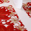 Christmas Embroidered Table Runner 176x38cm