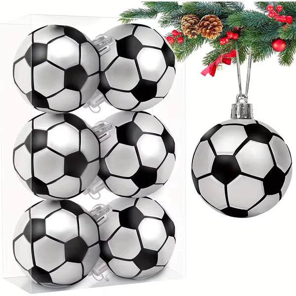 12PCS Football/Basketball Christmas Tree Decor