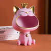 Fortune Crown Big Mouth Cat Entrance Key Storage Tray