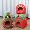 Warm and Soft Christmas Dog/Cat house