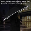 Automatic Folding Umbrella with LED Flashlight – Windproof 10‑Rib Reverse Umbrella with Reflective Strips