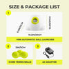 Automatic Dog Ball Launcher – Interactive with Adjustable Distance and 3 Tennis Balls