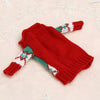 Knitted Christmas Wine Bottle Covers – Festive Sweater Sets for Holiday - Elf Express