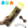 Minecraft Torch LED Night Light – 28 cm Bedroom Lamp with Buckle, Multi‑Color Kids’ Gift. - Elf Express