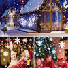 Owl Snowfall Projector Light – Outdoor LED Snowflake Landscape Lamp with Timer - Elf Express