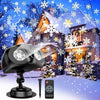 Owl Snowfall Projector Light – Outdoor LED Snowflake Landscape Lamp with Timer - Elf Express