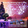 Owl Snowfall Projector Light – Outdoor LED Snowflake Landscape Lamp with Timer - Elf Express