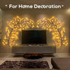 USB Branch String Lights – 96‑LED 8‑Mode DIY Wall Décor - Elf Express