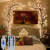 USB Branch String Lights – 96‑LED 8‑Mode DIY Wall Décor - Elf Express